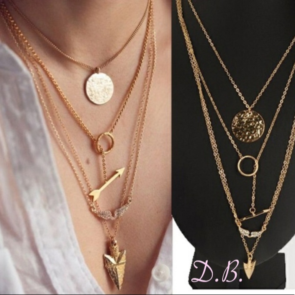 Layered necklace